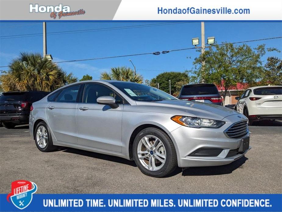 used 2018 Ford Fusion car, priced at $15,138