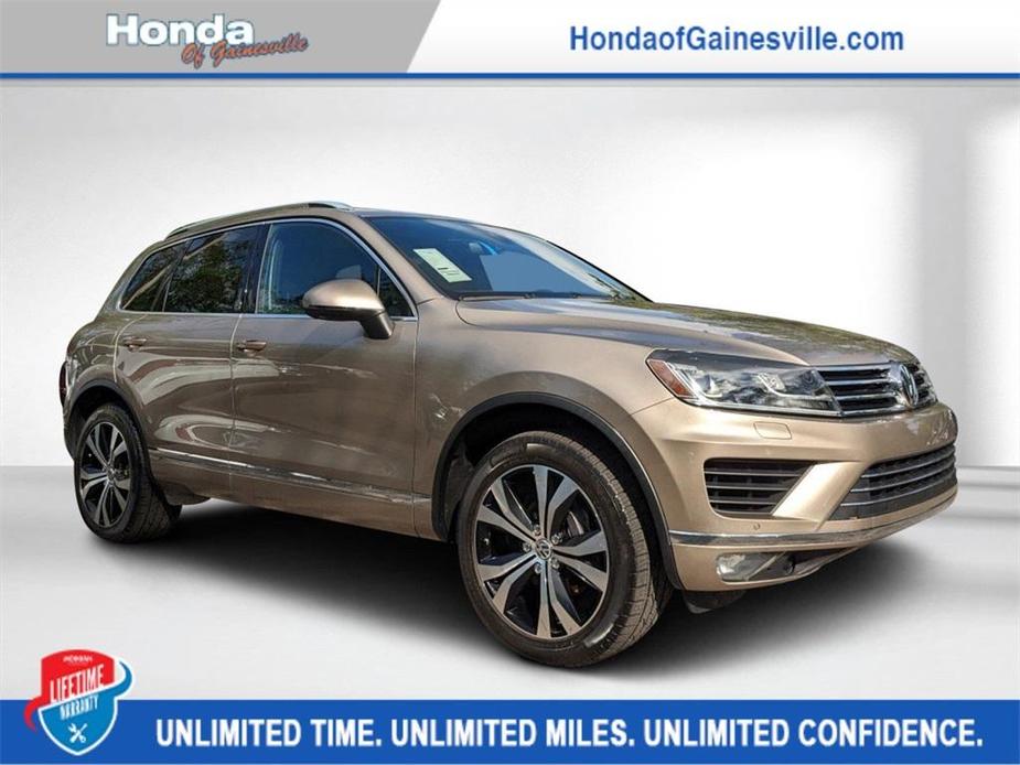 used 2017 Volkswagen Touareg car, priced at $19,271