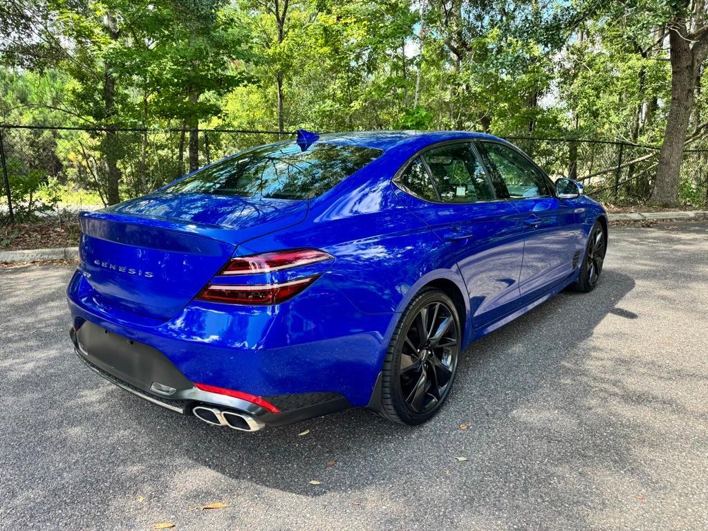 used 2023 Genesis G70 car, priced at $30,172