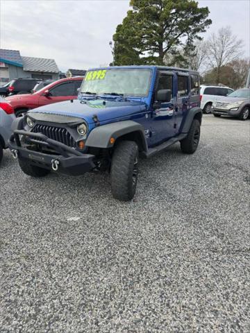 used 2009 Jeep Wrangler Unlimited car, priced at $13,995