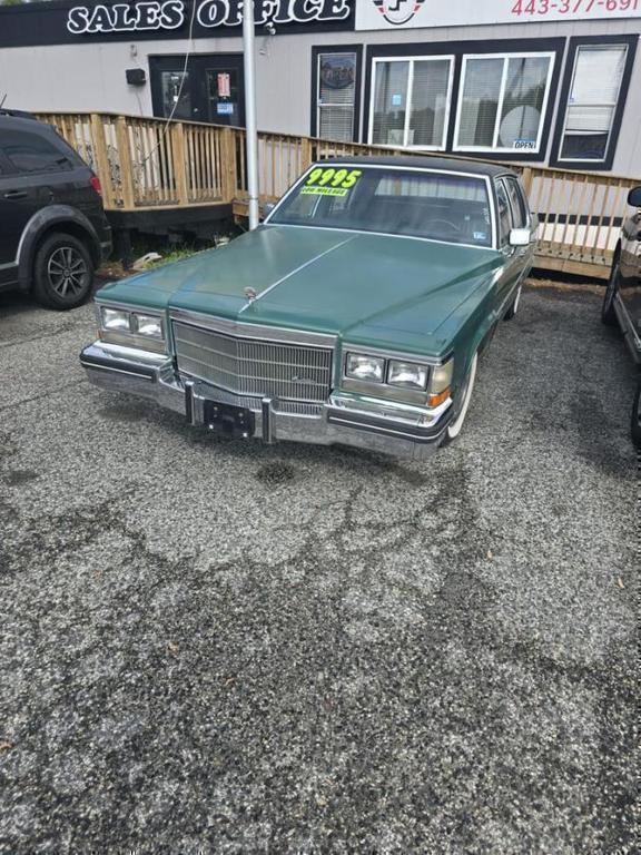 used 1983 Cadillac DeVille car, priced at $9,995