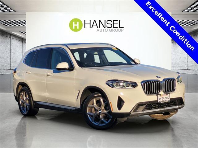 used 2022 BMW X3 car, priced at $34,750