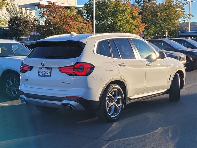 used 2022 BMW X3 car, priced at $34,750