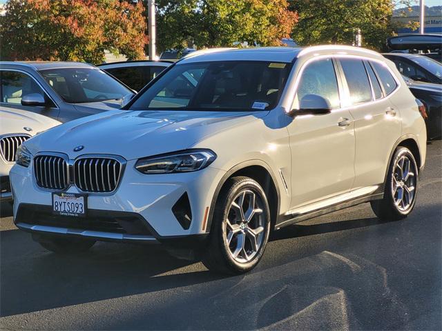 used 2022 BMW X3 car, priced at $34,750