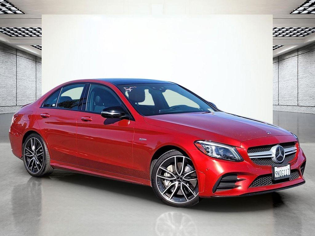 used 2019 Mercedes-Benz AMG C 43 car, priced at $28,999