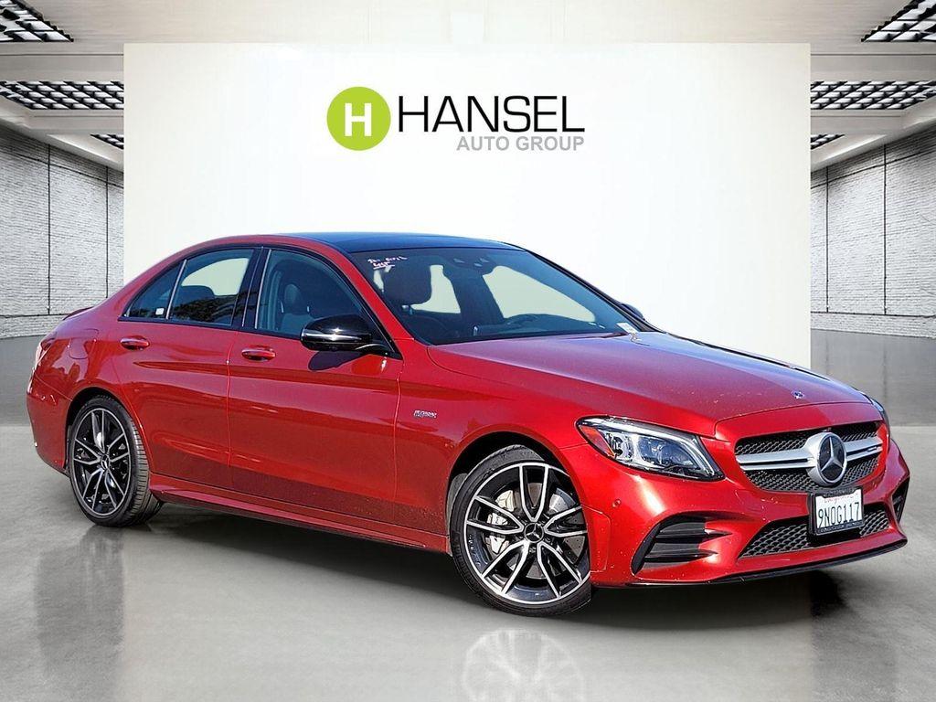 used 2019 Mercedes-Benz AMG C 43 car, priced at $28,999