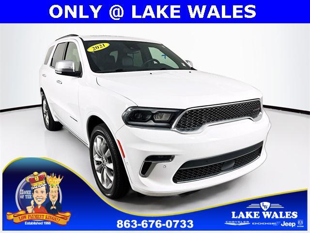 used 2021 Dodge Durango car, priced at $29,507