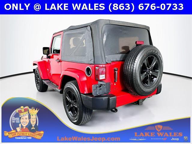 used 2016 Jeep Wrangler car, priced at $17,350