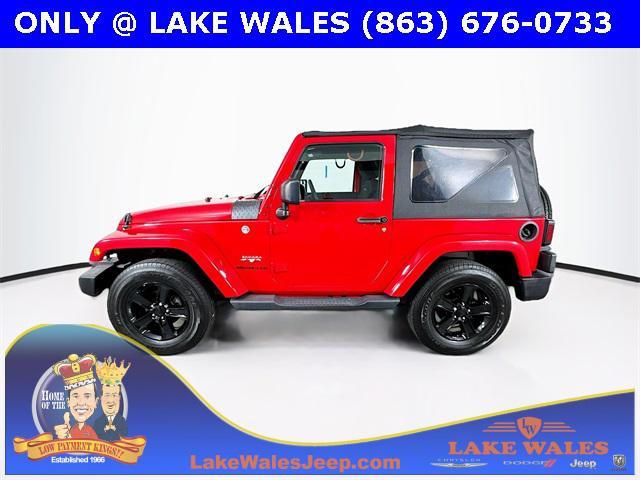 used 2016 Jeep Wrangler car, priced at $17,350