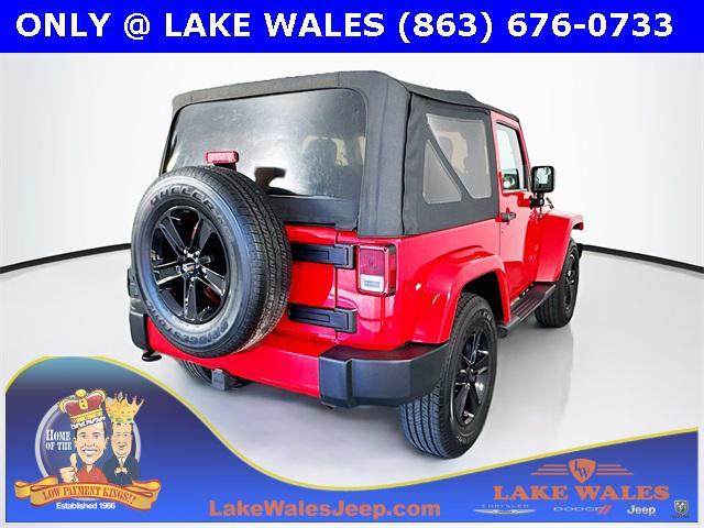 used 2016 Jeep Wrangler car, priced at $17,350