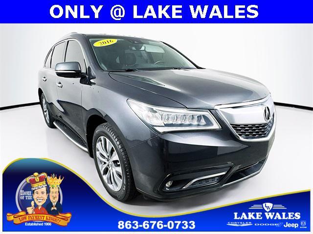 used 2016 Acura MDX car, priced at $12,588