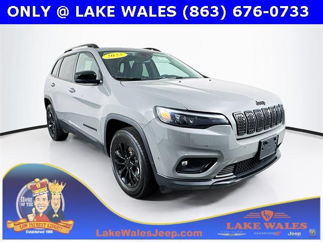 used 2023 Jeep Cherokee car, priced at $23,700