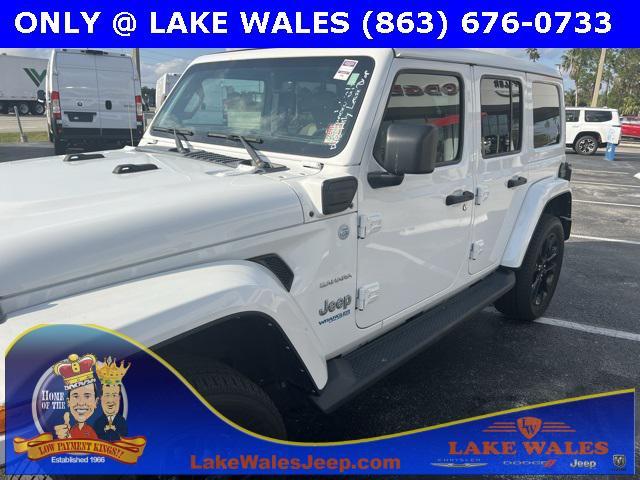 used 2021 Jeep Wrangler Unlimited 4xe car, priced at $32,998