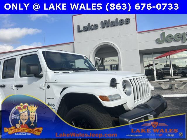 used 2021 Jeep Wrangler Unlimited 4xe car, priced at $32,998