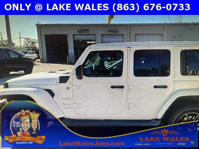 used 2021 Jeep Wrangler Unlimited 4xe car, priced at $32,998