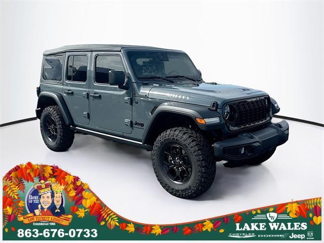 new 2025 Jeep Wrangler car, priced at $49,898