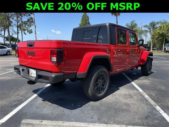 new 2024 Jeep Gladiator car, priced at $39,420