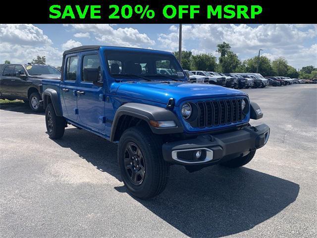 new 2024 Jeep Gladiator car, priced at $34,340