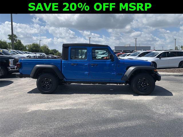 new 2024 Jeep Gladiator car, priced at $34,340