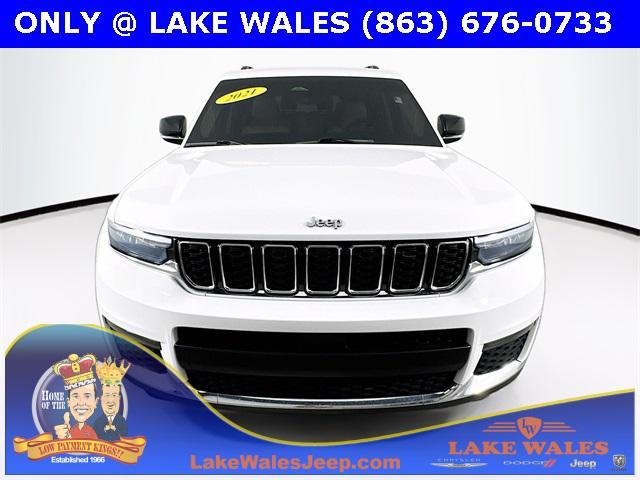 used 2021 Jeep Grand Cherokee L car, priced at $24,728
