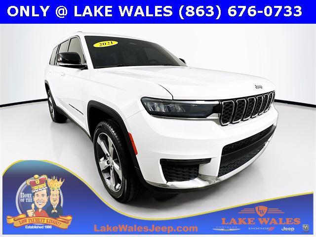 used 2021 Jeep Grand Cherokee L car, priced at $24,822