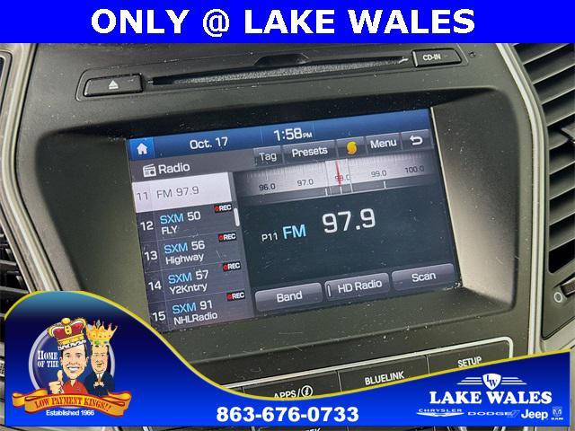 used 2017 Hyundai Santa Fe Sport car, priced at $10,717