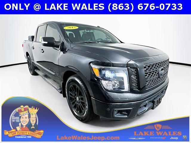 used 2018 Nissan Titan car, priced at $24,449