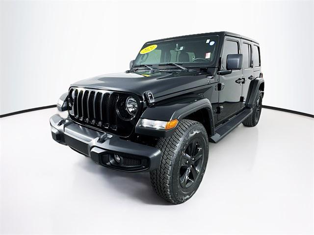 used 2021 Jeep Wrangler Unlimited car, priced at $35,725