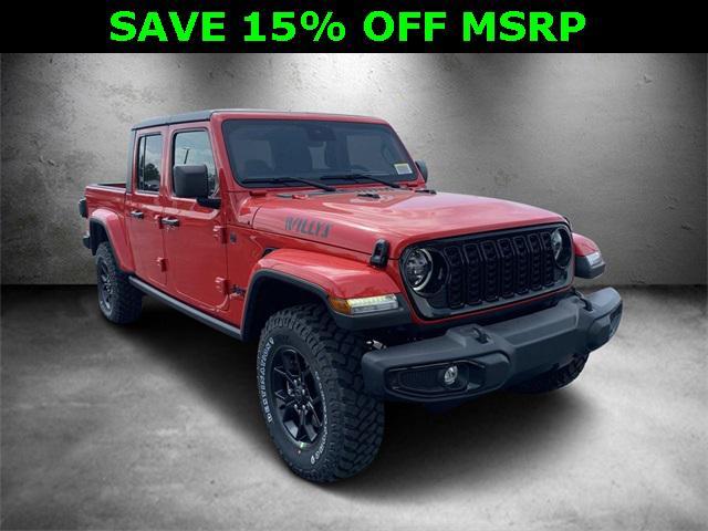 new 2024 Jeep Gladiator car, priced at $43,843