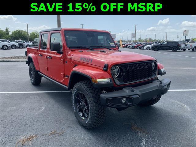 new 2024 Jeep Gladiator car, priced at $43,843