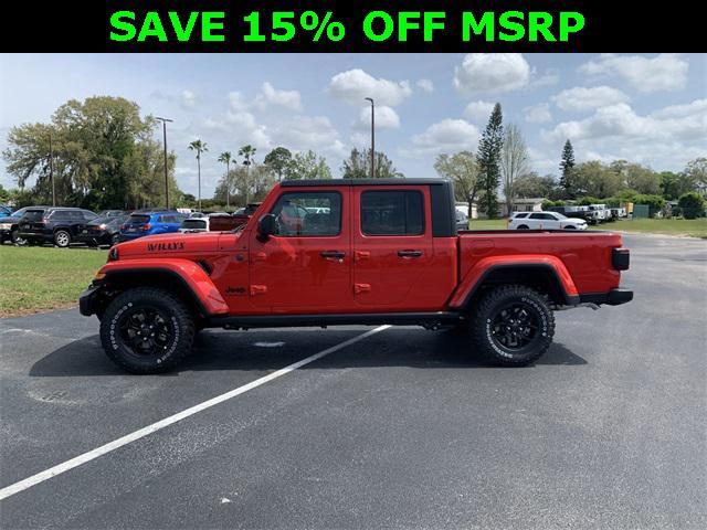 new 2024 Jeep Gladiator car, priced at $43,843