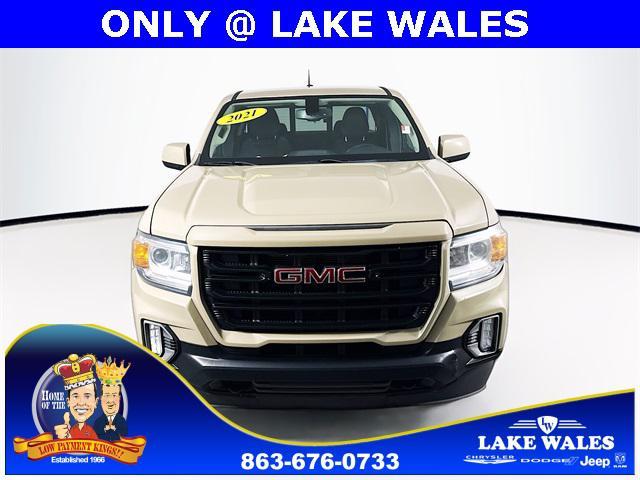 used 2021 GMC Canyon car, priced at $25,731