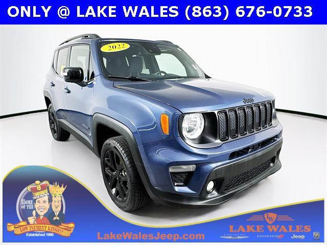 used 2022 Jeep Renegade car, priced at $18,994