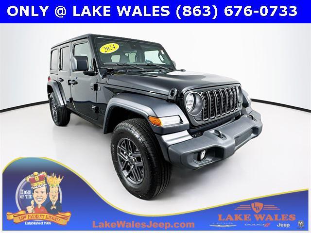used 2024 Jeep Wrangler car, priced at $39,874