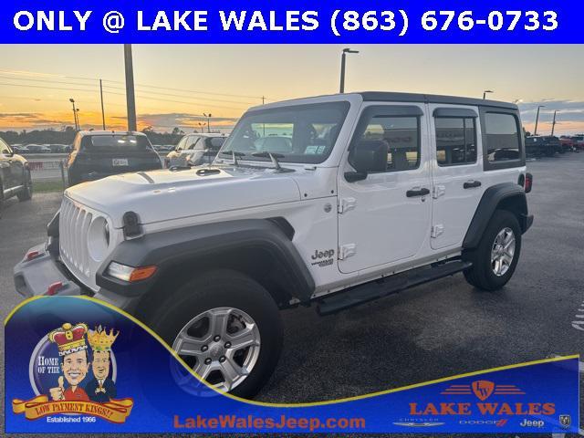 used 2020 Jeep Wrangler Unlimited car, priced at $24,221