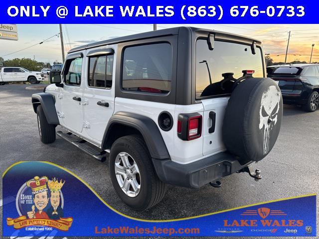 used 2020 Jeep Wrangler Unlimited car, priced at $24,221