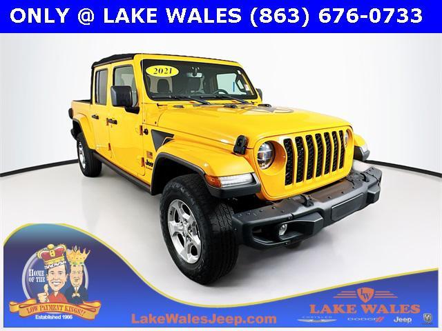 used 2021 Jeep Gladiator car, priced at $29,864