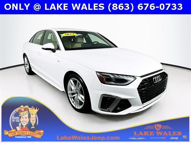 used 2023 Audi A4 car, priced at $27,187