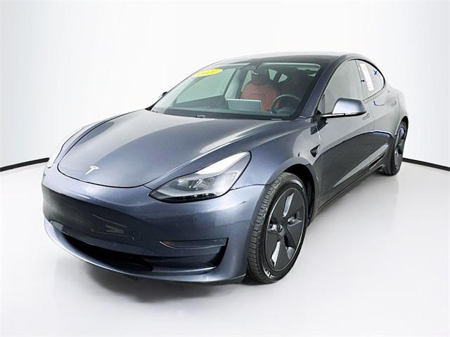 used 2021 Tesla Model 3 car, priced at $18,888