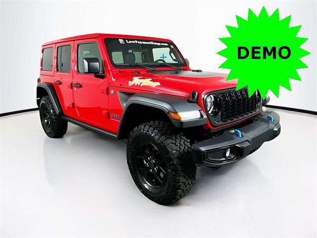 used 2024 Jeep Wrangler 4xe car, priced at $47,219