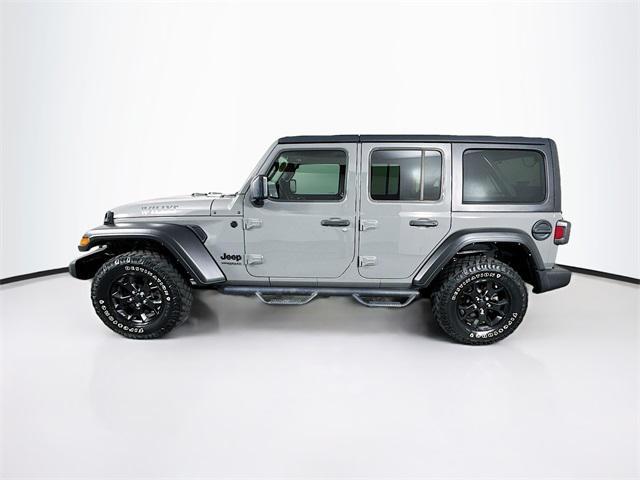 used 2021 Jeep Wrangler car, priced at $32,227