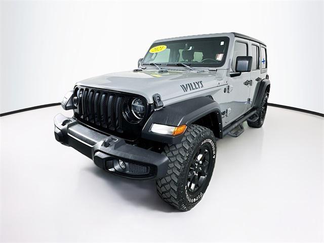 used 2021 Jeep Wrangler car, priced at $32,227