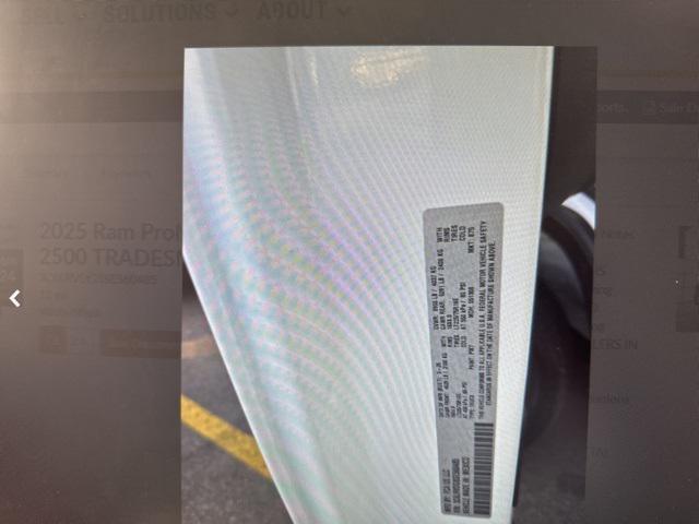 used 2025 Ram ProMaster 2500 car, priced at $38,888