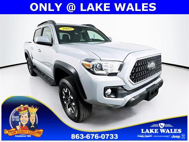 used 2018 Toyota Tacoma car, priced at $26,398