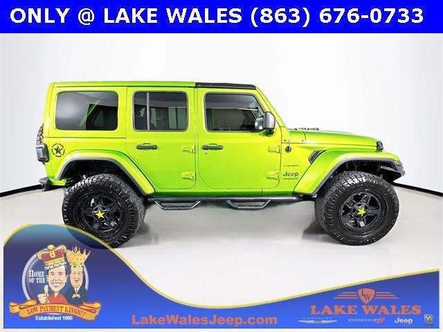 used 2018 Jeep Wrangler Unlimited car, priced at $26,998