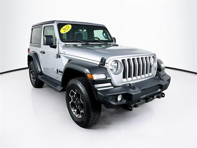 used 2021 Jeep Wrangler car, priced at $28,685