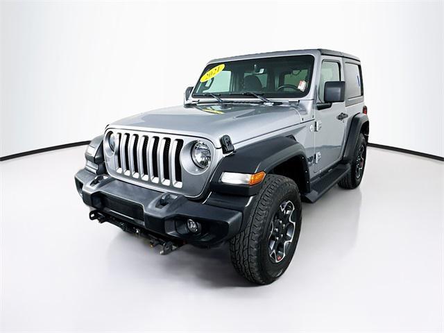 used 2021 Jeep Wrangler car, priced at $28,585