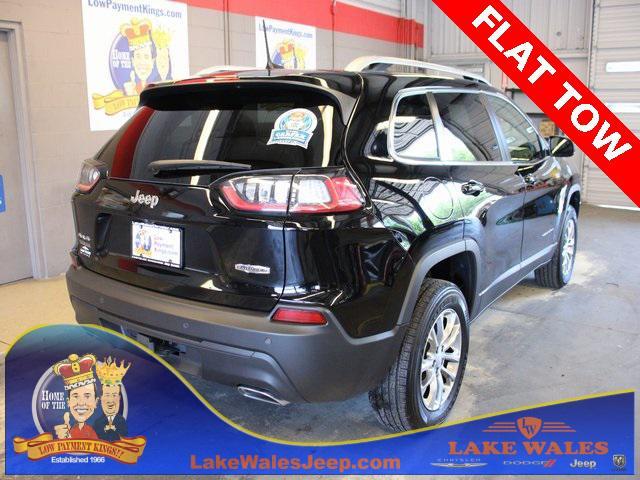 used 2021 Jeep Cherokee car, priced at $22,902