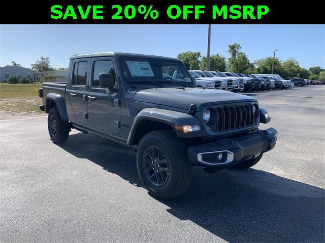 new 2024 Jeep Gladiator car, priced at $46,300