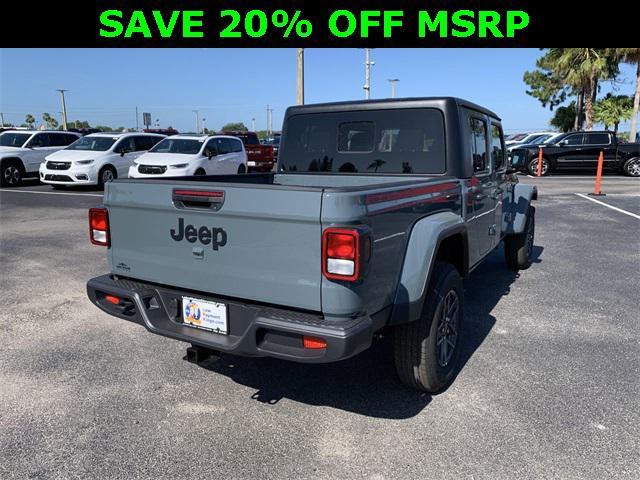 new 2024 Jeep Gladiator car, priced at $46,300